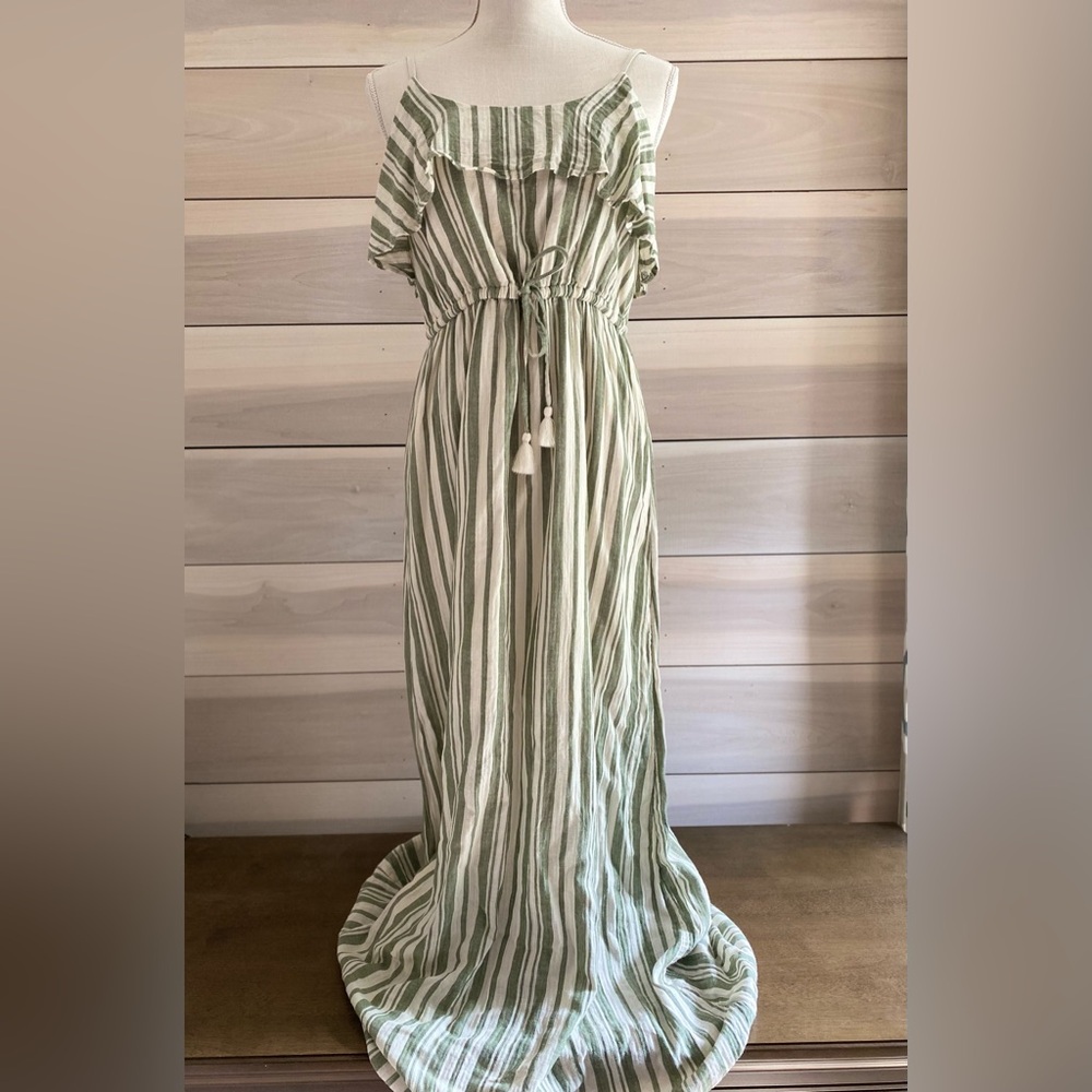 Express Linen Maxi Dress, size small